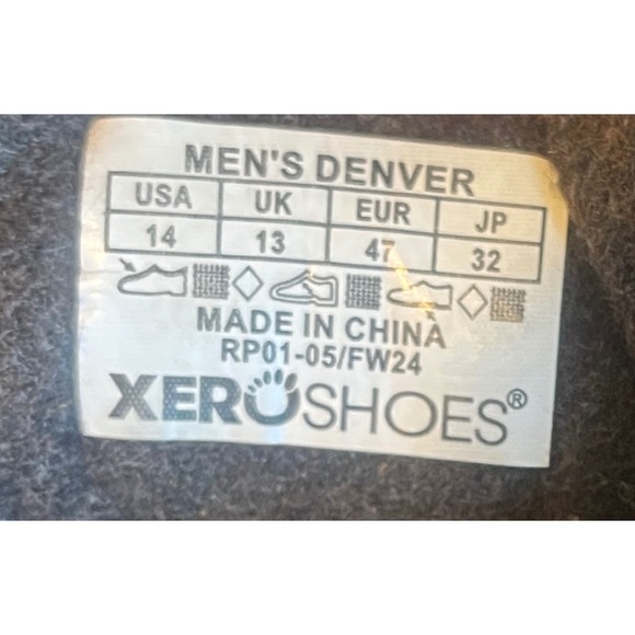 Xero Shoes Denver Men's Casual Ankle Boots, Minimalist Lightweight Hiker - Picture 7 of 7